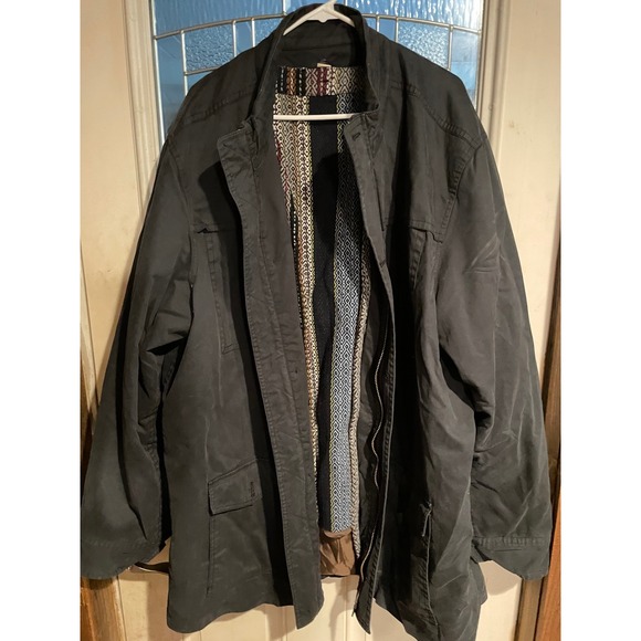 Territory Ahead Men's XXL Tall Waxed Cotton Blend Field Jacket Multi Color - Picture 7 of 7